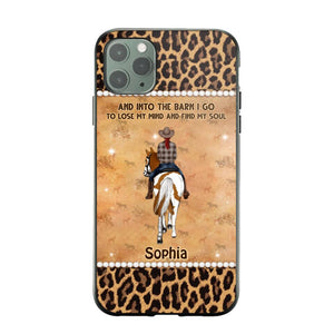 Personalized Horse Riding Lover Phone Case Printed 22AUG-HQ10