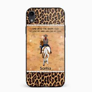 Personalized Horse Riding Lover Phone Case Printed 22AUG-HQ10