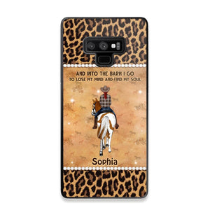 Personalized Horse Riding Lover Phone Case Printed 22AUG-HQ10