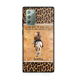 Personalized Horse Riding Lover Phone Case Printed 22AUG-HQ10