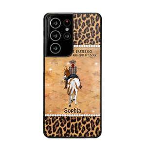 Personalized Horse Riding Lover Phone Case Printed 22AUG-HQ10