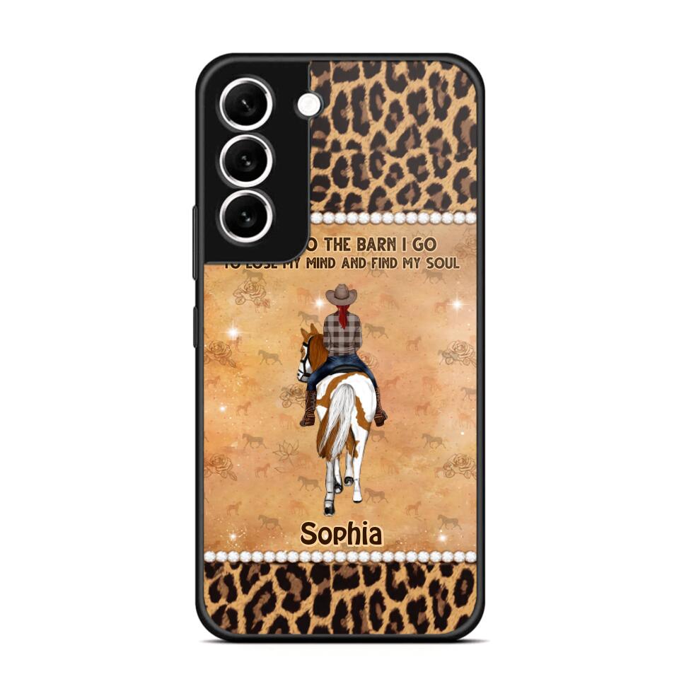 Personalized Horse Riding Lover Phone Case Printed 22AUG-HQ10