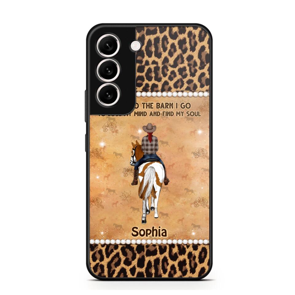 Personalized Horse Riding Lover Phone Case Printed 22AUG-HQ10