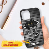 Personalized Cat Custom Name Phonecase NQMA1008