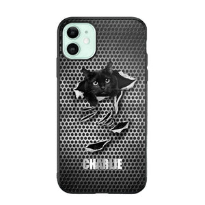 Personalized Cat Custom Name Phonecase NQMA1008