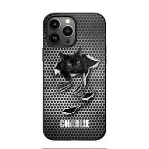 Personalized Cat Custom Name Phonecase NQMA1008