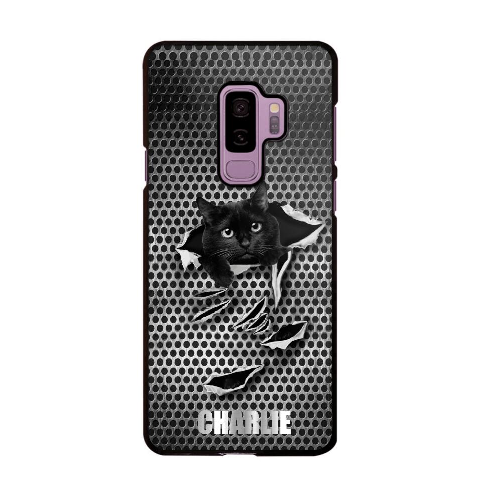 Personalized Cat Custom Name Phonecase NQMA1008