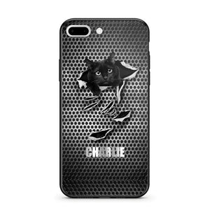 Personalized Cat Custom Name Phonecase NQMA1008