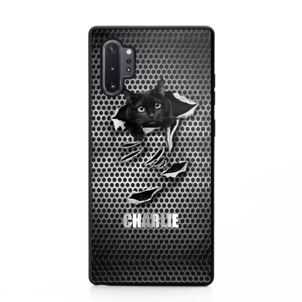 Personalized Cat Custom Name Phonecase NQMA1008