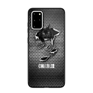 Personalized Cat Custom Name Phonecase NQMA1008