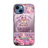 Personalized Tell Me It's Just A Dog & I Will Tell You That You're Just A Person & I Hate People Phonecase NQMA1108