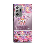 Personalized Tell Me It's Just A Dog & I Will Tell You That You're Just A Person & I Hate People Phonecase NQMA1108