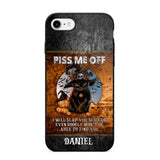 Personalized Piss Me Off, I Will Slap You So Late Even Google Won't Be Able To Find You Phonecase Printed NQDT1208