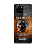 Personalized Piss Me Off, I Will Slap You So Late Even Google Won't Be Able To Find You Phonecase Printed NQDT1208