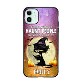 Personalized I Fully Intend To Haunt People When I Died - I  Have A List Phonecase Printed NQDT1308