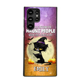 Personalized I Fully Intend To Haunt People When I Died - I  Have A List Phonecase Printed NQDT1308