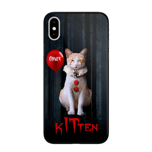 Personalized Kitten Halloween Day Phonecase QTDT1308