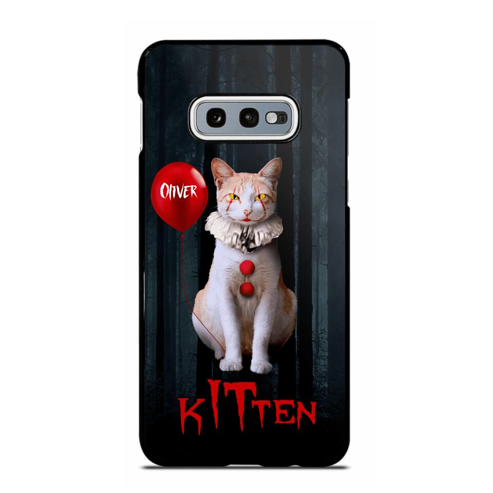 Personalized Kitten Halloween Day Phonecase QTDT1308