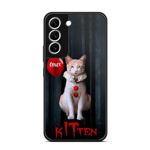 Personalized Kitten Halloween Day Phonecase QTDT1308