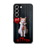 Personalized Kitten Halloween Day Phonecase QTDT1308