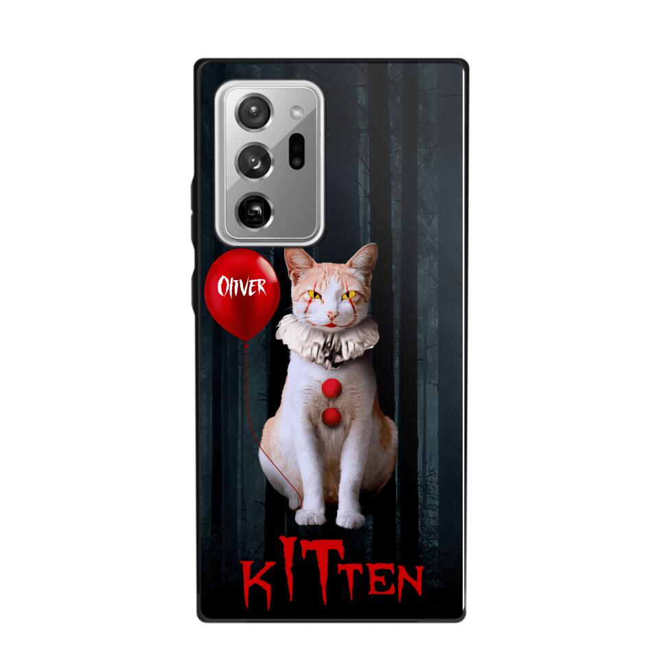 Personalized Kitten Halloween Day Phonecase QTDT1308