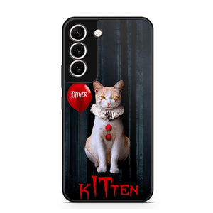 Personalized Kitten Halloween Day Phonecase QTDT1308