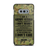 Personalized Australian Veteran/Soldier Phone Case Printed 22AUG-HY13