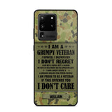 Personalized Australian Veteran/Soldier Phone Case Printed 22AUG-HY13