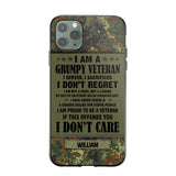 Personalized German Veteran/Soldier Phone Case Printed 22AUG-HY13