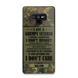 Personalized German Veteran/Soldier Phone Case Printed 22AUG-HY13