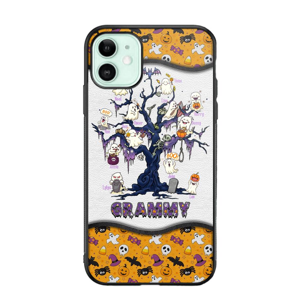 Personalized Ghost Kid Numbers Halloween Phone Case Printed NQVQ1308