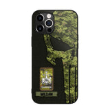 Personalized Canadian Solider/ Veteran Skull Phonecase Printed QTDT1508