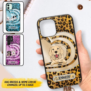 Personalized Dog Lover Phone Case Printed 22AUG-DT15