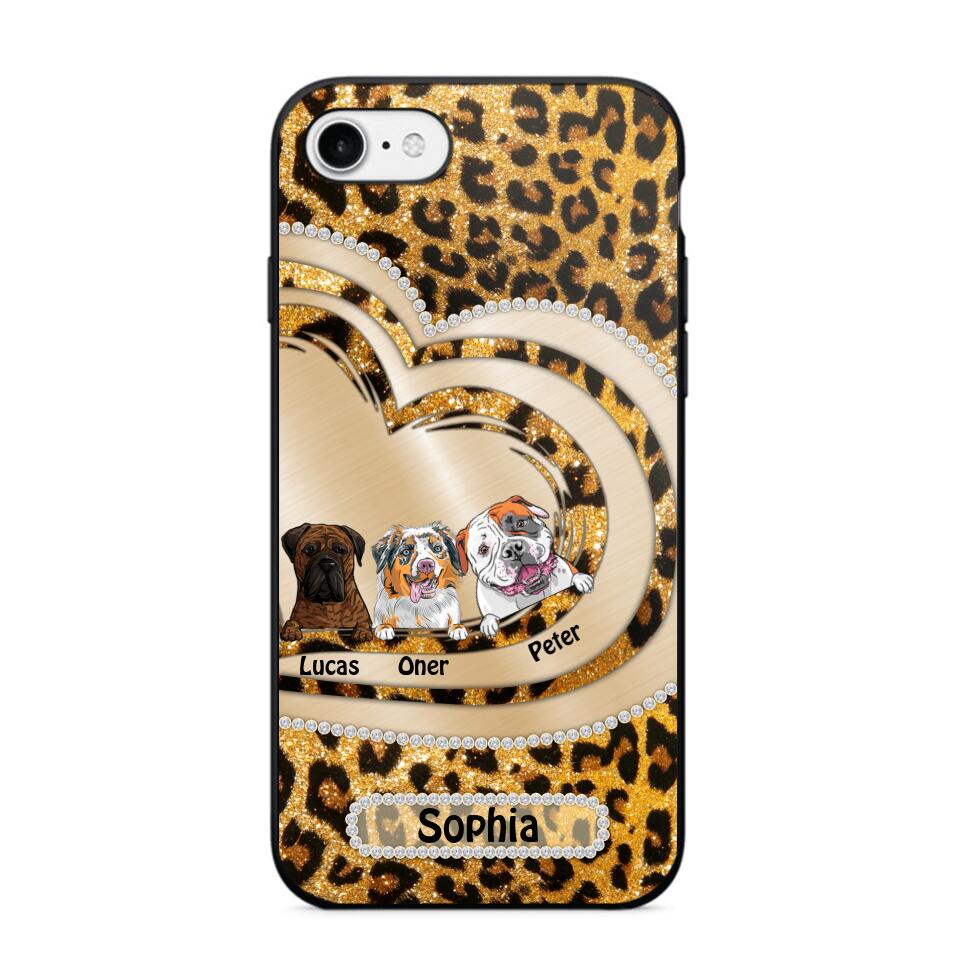 Personalized Dog Lover Phone Case Printed 22AUG-DT15