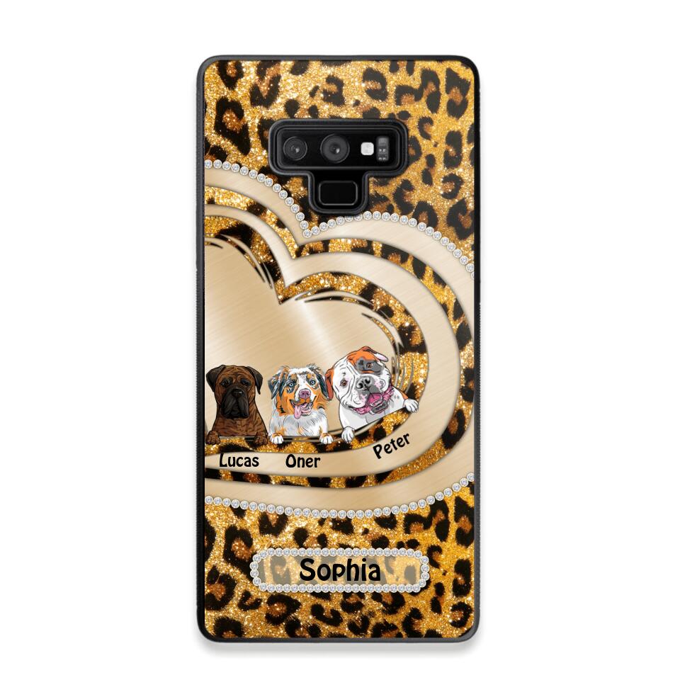 Personalized Dog Lover Phone Case Printed 22AUG-DT15