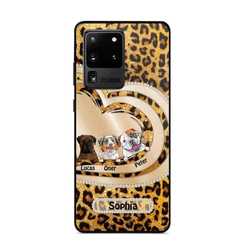 Personalized Dog Lover Phone Case Printed 22AUG-DT15