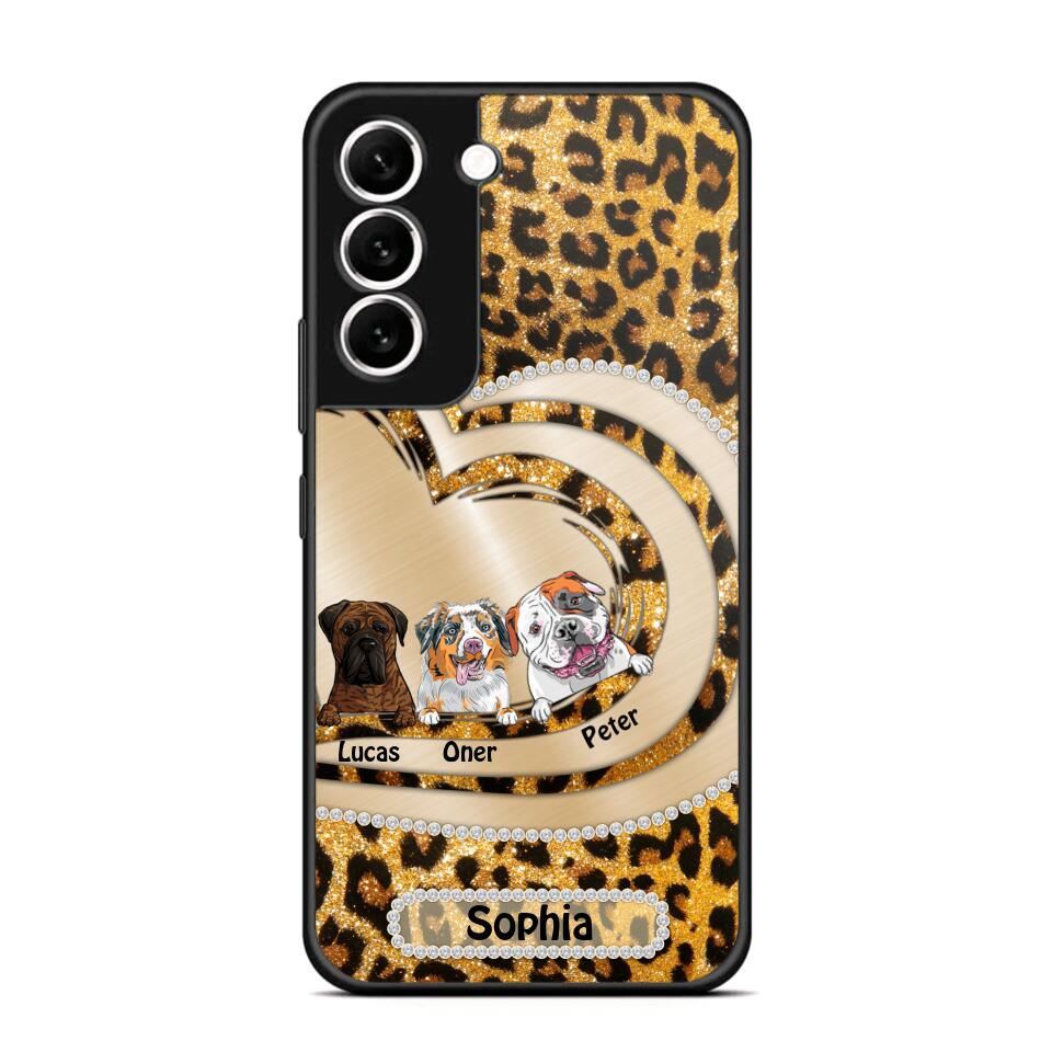 Personalized Dog Lover Phone Case Printed 22AUG-DT15