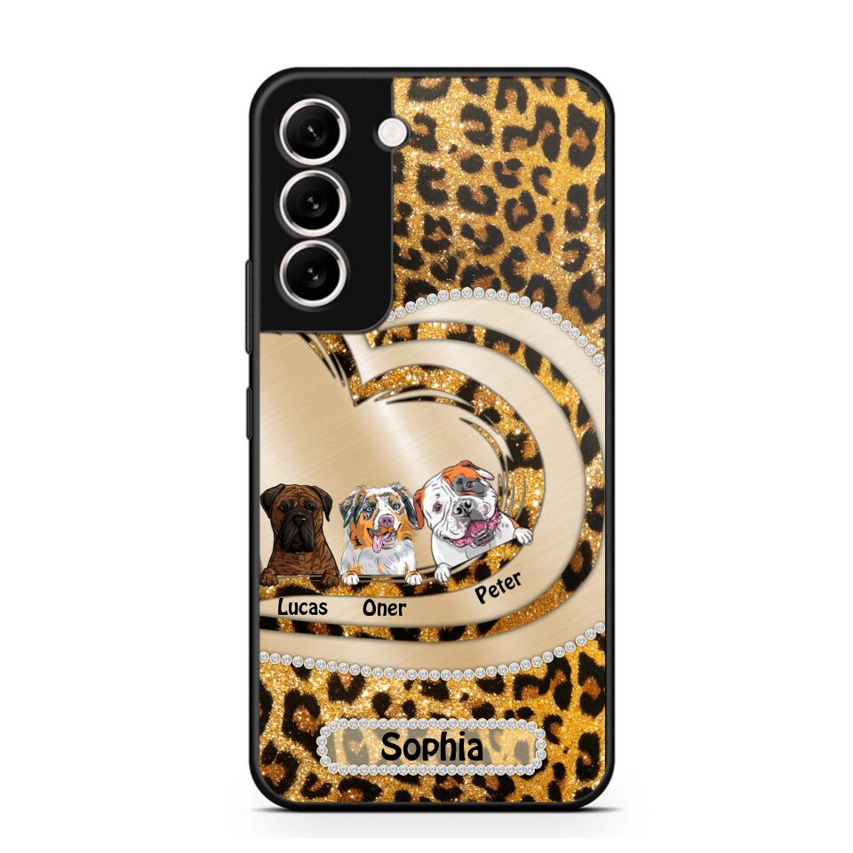 Personalized Dog Lover Phone Case Printed 22AUG-DT15