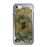 Personalized Solider/ Veteran German Phone Case Printed DMDT1508