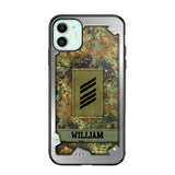 Personalized Solider/ Veteran German Phone Case Printed DMDT1508