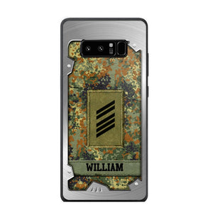 Personalized Solider/ Veteran German Phone Case Printed DMDT1508