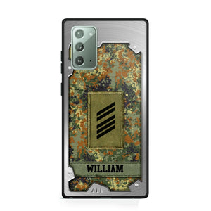 Personalized Solider/ Veteran German Phone Case Printed DMDT1508