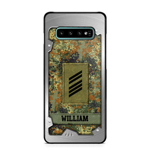 Personalized Solider/ Veteran German Phone Case Printed DMDT1508