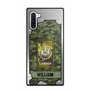 Personalized Solider/ Veteran Canada Phone Case Printed DMDT1508