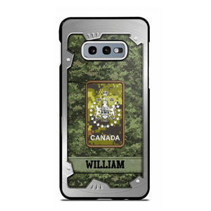 Personalized Solider/ Veteran Canada Phone Case Printed DMDT1508