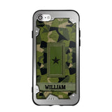 Personalized Solider/ Veteran Sweden Phone Case Printed DMDT1508