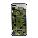 Personalized Solider/ Veteran Sweden Phone Case Printed DMDT1508