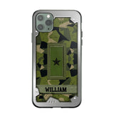 Personalized Solider/ Veteran Sweden Phone Case Printed DMDT1508