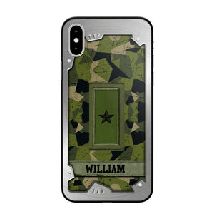 Personalized Solider/ Veteran Sweden Phone Case Printed DMDT1508