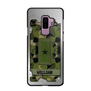 Personalized Solider/ Veteran Sweden Phone Case Printed DMDT1508